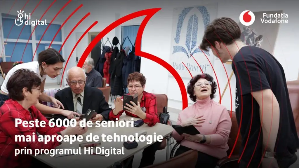 Peste 6.000 de seniori români au descoperit magia tehnologiei moderne
