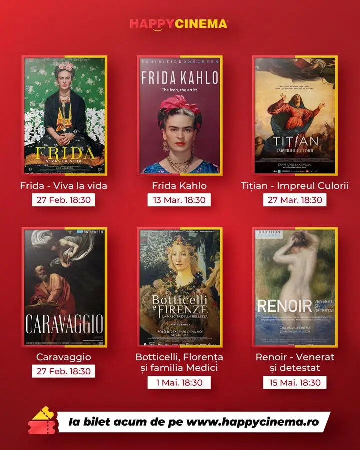 Festivalul Filmelor de Artă deschide inimile buchurestenilor către poveștile fascinante ale marilor pictori