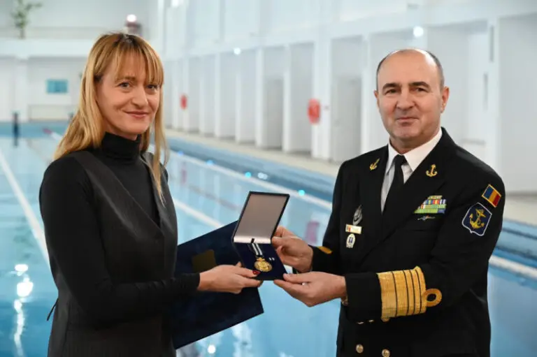 Camelia Potec inaugurează noul bazin de înot de la Constanța
