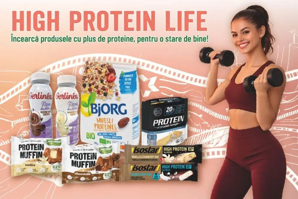 High protein pentru femeia activă: energie naturală - wellness