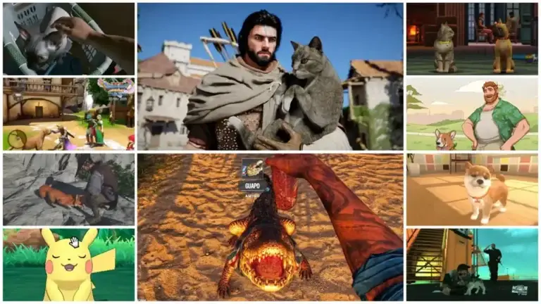 Jocuri video în care poți mângâia animalele