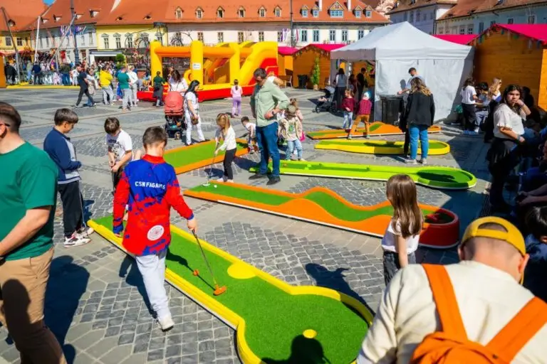 Târgul de Paști din Sibiu: aventură pentru copii