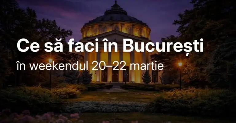 Weekend plin de muzică și distracție în București