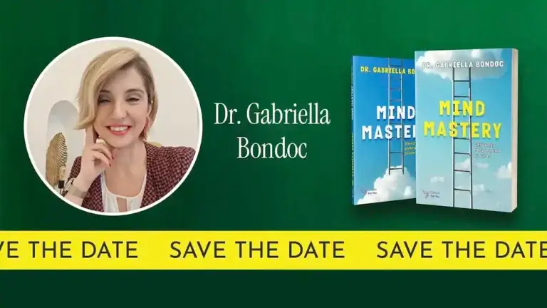 Workshop gratuit de sănătate mentală cu dr. Gabriella Bondoc
