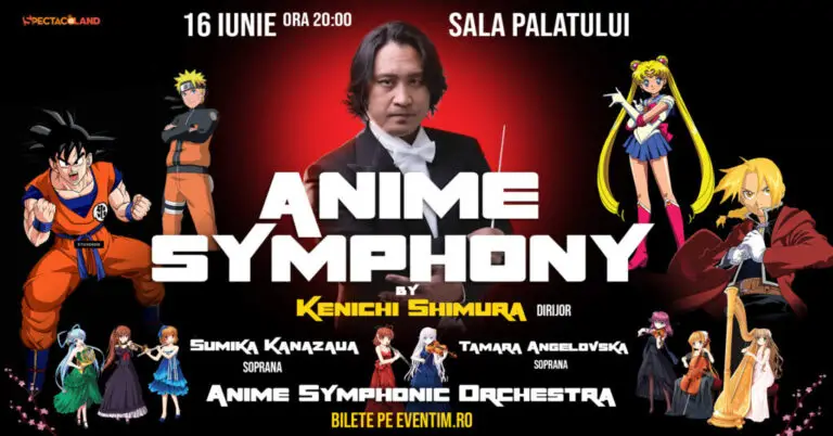 Anime Symphony: o seară magică la Sala Palatului