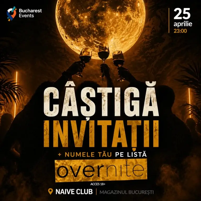 Câștigă invitații duble la Overnite: LUNA @NAIVE