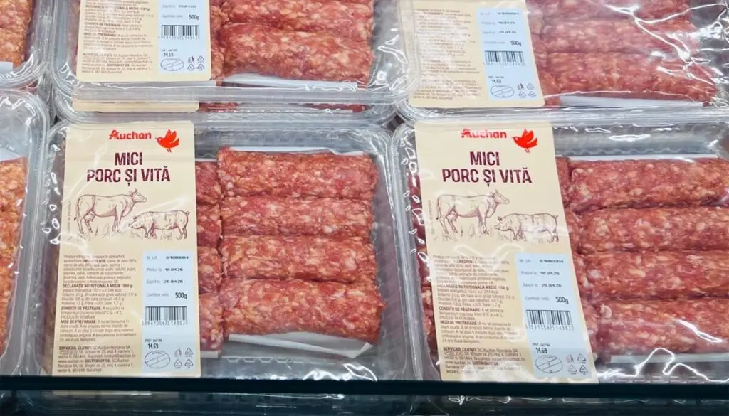 Ce conțin mititeii de la Auchan pe care îi cumpărăm - Corp sănătos