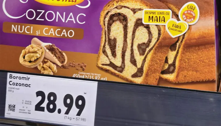 Ce conține cozonacul cu maia de la Kaufland
