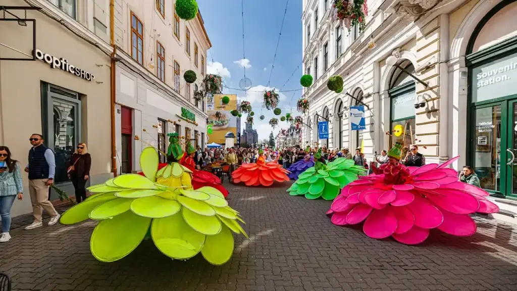 Flori de Florii a umplut centrul Timișoarei de bucurie - Timp liber