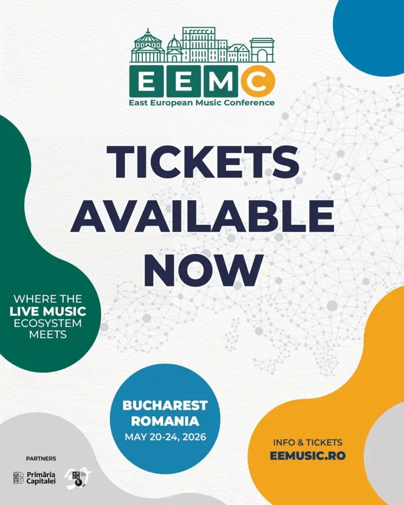 Muzica live în București: ce aduce East European Music Conference 2026 - Corp sănătos