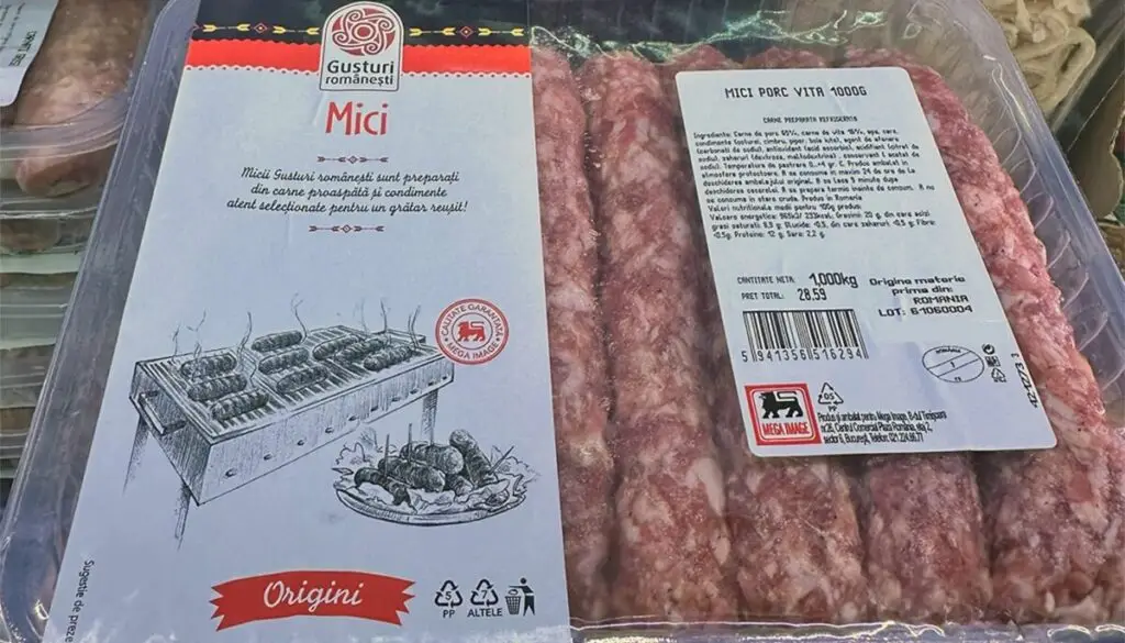 Ce conțin micii de la Gusturi Românești din Mega Image? - Corp sănătos