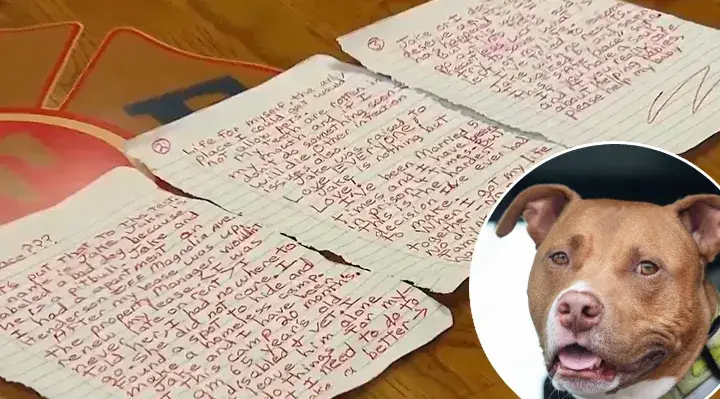 Un veteran fără adăpost a lăsat un câine la pompieri cu o scrisoare sfâșietoare — ce a urmat a schimbat totul