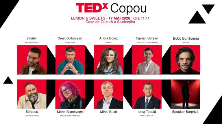 TEDxCopou revine la Iași: „Lemon & Sweets”