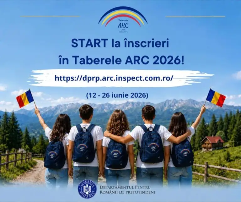 EROUL ZILEI – 13 iunie 2026: 9.000 de locuri gratuite pentru copiii români din diaspora care vor să-și redescopere rădăcinile