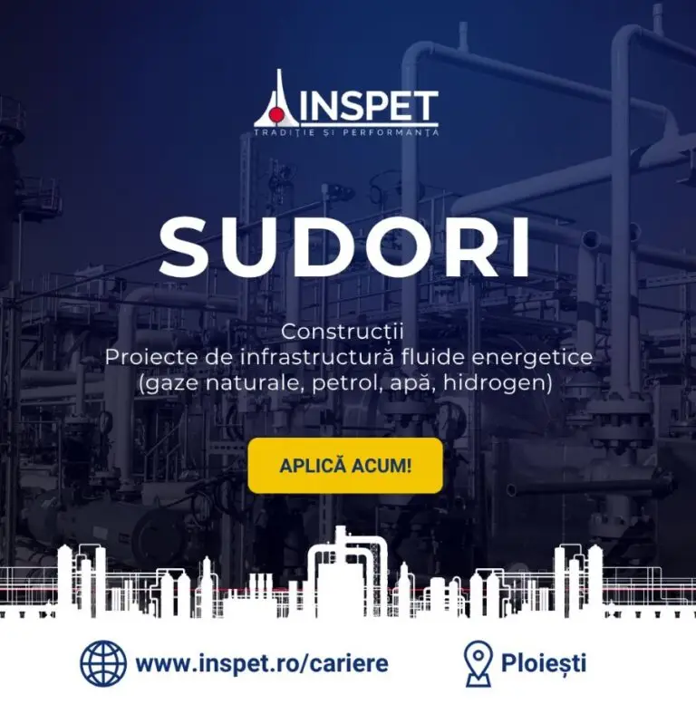 EROUL ZILEI – 9 iunie 2026: O companie românească cu 75 de ani de tradiție caută sudori pasionați pentru proiecte care construiesc România