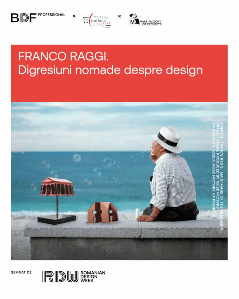 Franco Raggi la București: expoziție de design italian