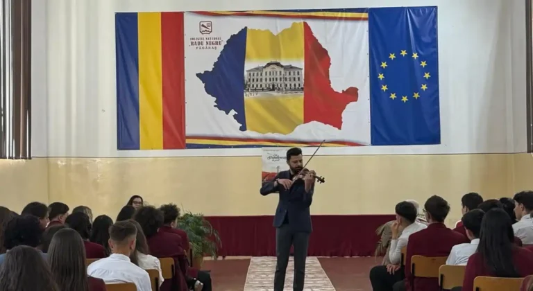 Un Stradivarius ajunge în școlile din România
