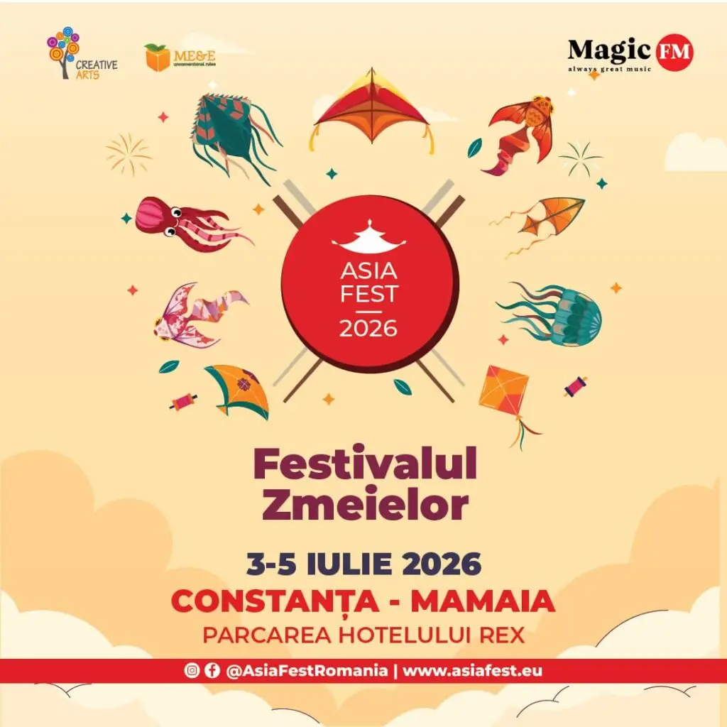 Festivalul Zmeielor din Mamaia: trei zile de Asia, culoare și bucurie pentru toată familia