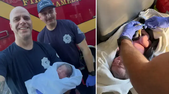 Un pompier a salvat un nou-născut care nu respira, adus pe lume într-un tunel din Las Vegas