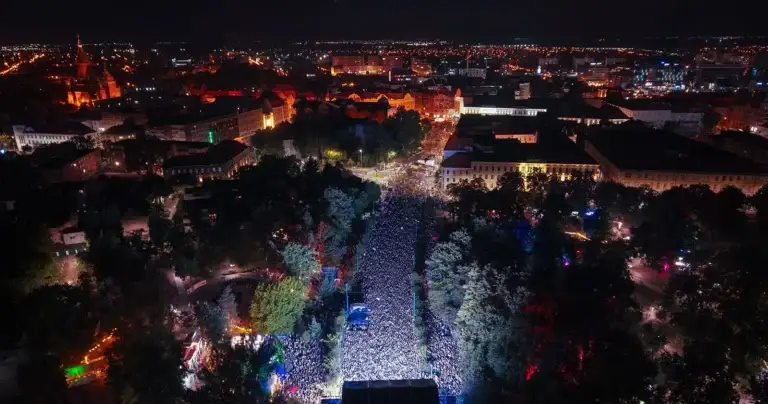 The Script și Irina Rimes, duet magic la Ziua Timișoarei