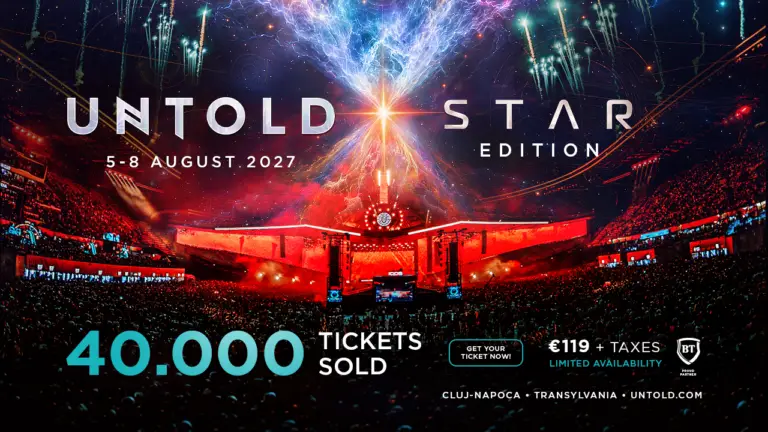 Untold 2027 Star Edition: peste 40.000 de abonamente vândute