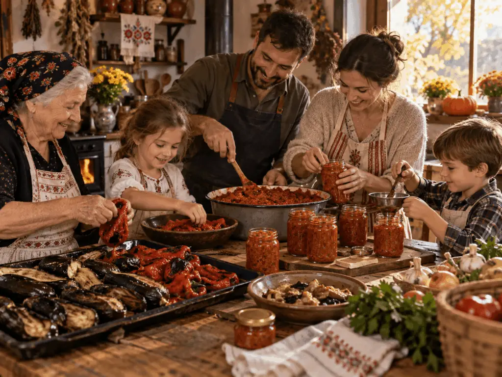 Ce ne învață borcanul de zacuscă despre familie și liniște - wellness