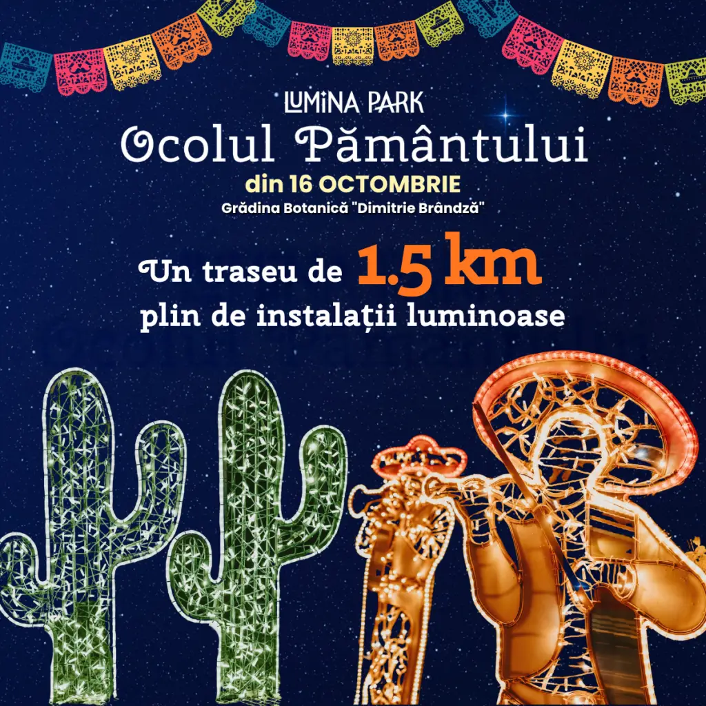 Lumina Park debutează în România, la Grădina Botanică - Corp sănătos
